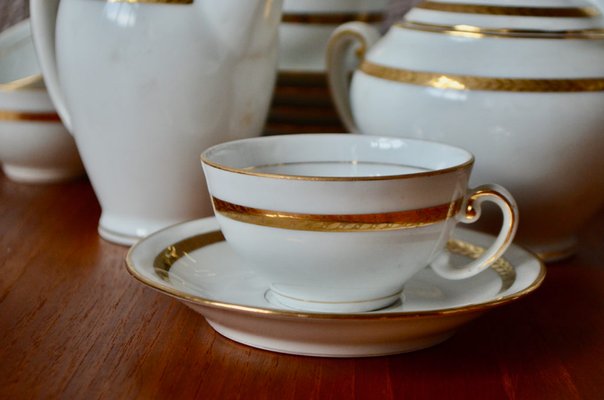 Porcelain Tea Service from JV Limoges, 1960s, Set of 19-AIU-1388883