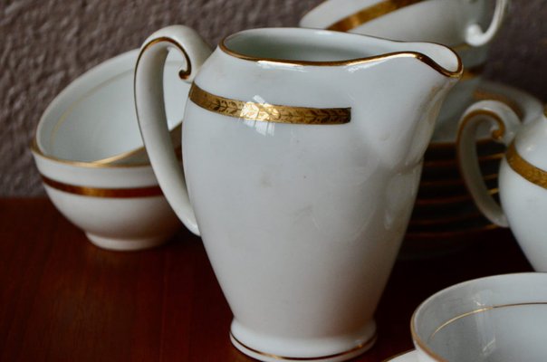 Porcelain Tea Service from JV Limoges, 1960s, Set of 19-AIU-1388883