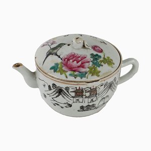 Porcelain Teapot with River Landscape-VMM-1324223