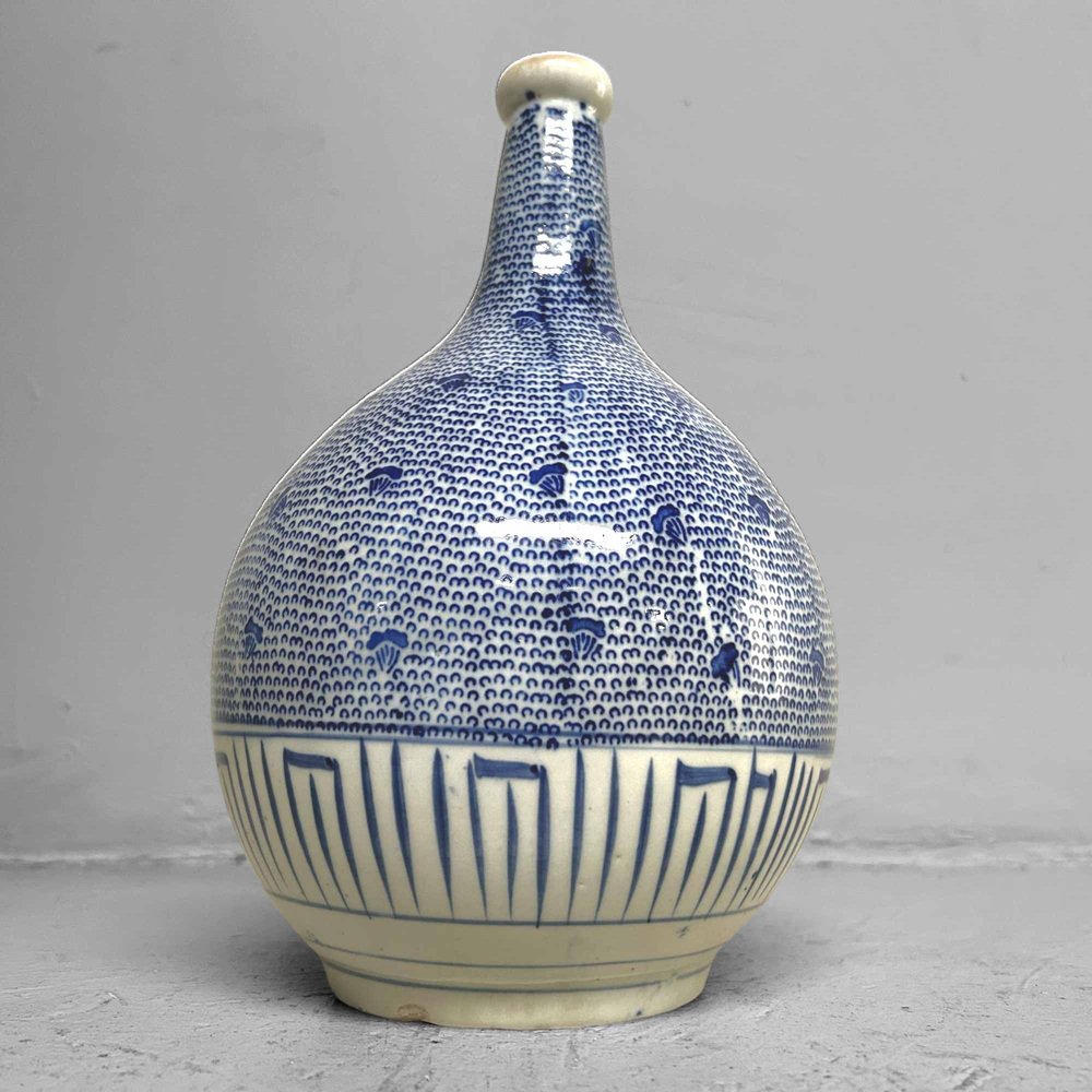 Porcelain Tokkuri Sake Bottle, Japan, 1920s