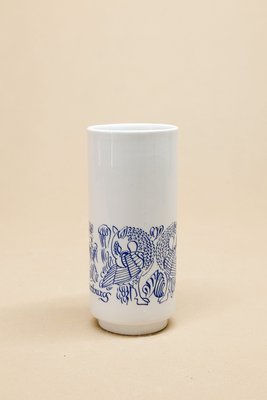 Porcelain Vase from VEB Kunstporzellan Ilmenau , 1970s-YGX-583592