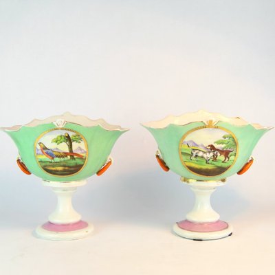 Porcelain Vases, 1920s, Set of 2-NE-683579