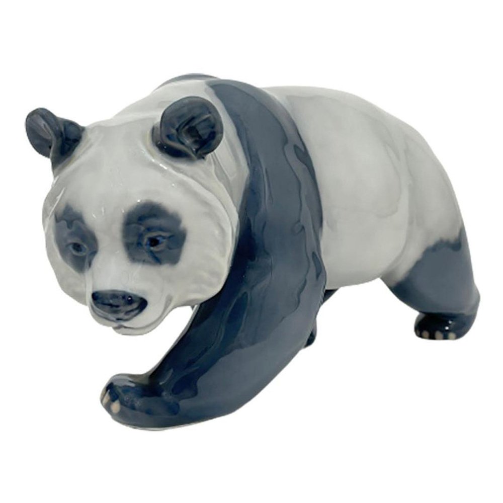 Porcelain Walking Panda Bear by William Timyn for Royal Copenhagen, 1976