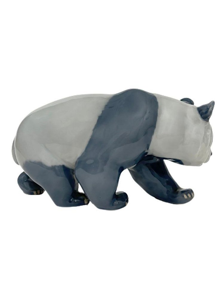 Porcelain Walking Panda Bear by William Timyn for Royal Copenhagen, 1976