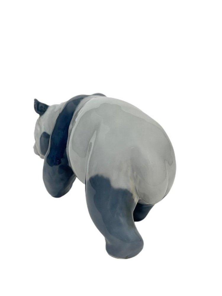 Porcelain Walking Panda Bear by William Timyn for Royal Copenhagen, 1976