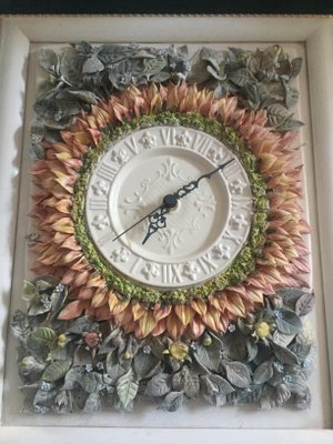 Porcelain Wall Clock by Giulio Tucci-VHF-1057147