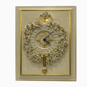 Porcelain Wall Clock by Giulio Tucci-VHF-1057186