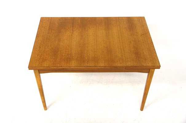 Portefeuille Dining Table in Teak, Sweden, 1960s-GEK-1435932