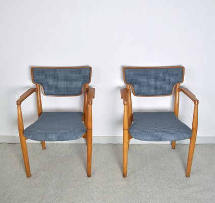 Portex Armchairs by Peter Hvidt & Orla Mølgaard-Nielsen for Fritz Hansen, Set of 2-HPQ-1209588