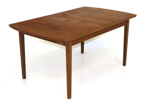 Portfolio Dining Table in Teak, Denmark, 1960s-GEK-931066