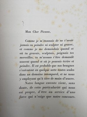 Portfolio "Picasso from 1916 to 1961" - Jean Cocteau and Pablo Picasso - 1962 1962-ICD-1124064