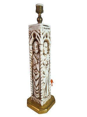 Portico de la Gloria Manises Lamps in Ceramic, 1920s, Set of 2-ZVO-1758437