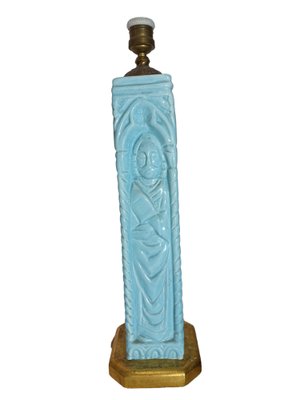 Portico de la Gloria Manises Lamps in Ceramic, 1920s, Set of 2-ZVO-1758437