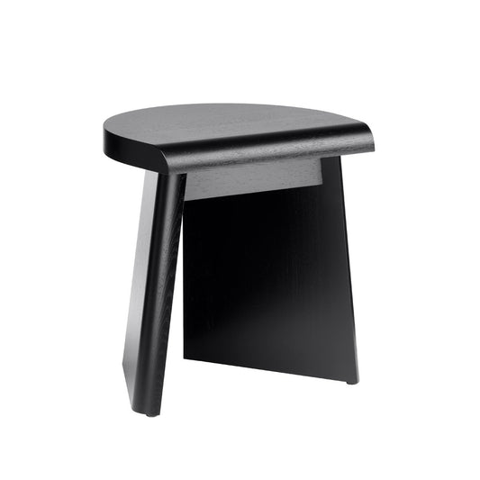 Portoa Stool in Black Stained Oak by Christian Haas for Favius