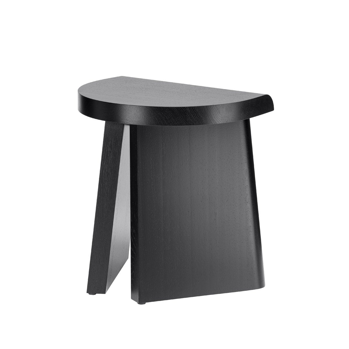 Portoa Stool in Black Stained Oak by Christian Haas for Favius