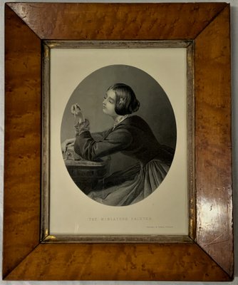 Portrait, 19th-Century, Engraving, Framed-IKW-1138816