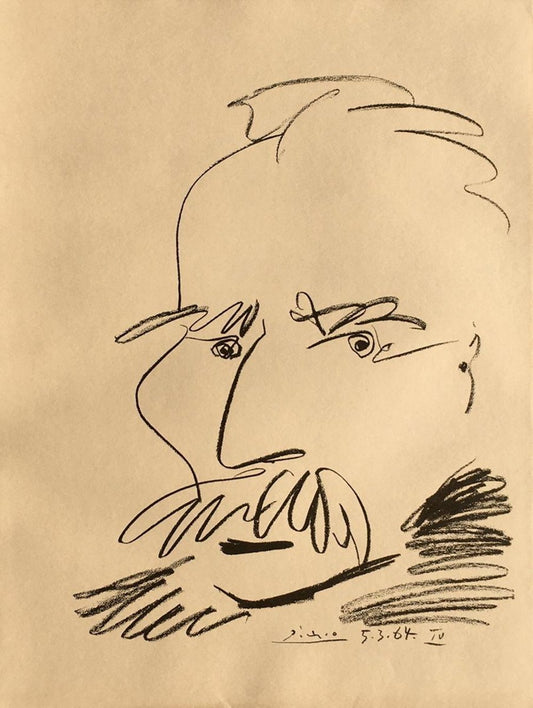 Portrait de Marcel Cachin by Pablo Picasso