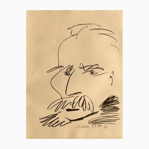 Portrait de Marcel Cachin by Pablo Picasso-FMZ-1129119