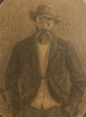 Portrait of A Man, Early 19th-Century, Pencil On Paper-ZCI-832222