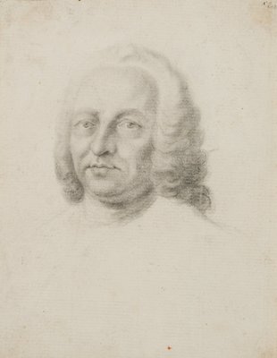 Portrait of a Man with Curls, 1800, Pencil-OJR-1273262