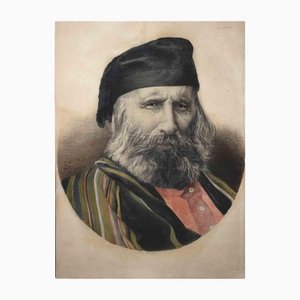 Portrait of Giuseppe Garibaldi, Lithograph, Early 20th-Century-ZCI-1163346