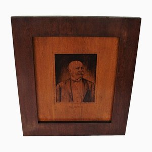 Portrait of Graf Zeppelin, 1940s, Oak Wood, Framed-XHP-1241341