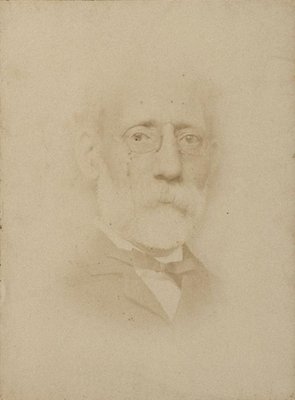 Portrait of Painter Carlo Ferrari - Original Original Photograph - 1870 1870-ZCI-779368