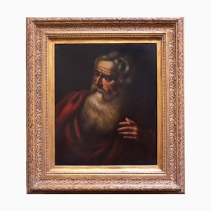 Portrait of Philosopher, Neapolitan School, 2008, Oil on Canvas, Framed-YUW-1314632