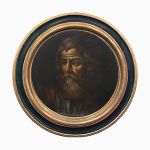 Portrait of Philosopher, Spanish School, 2011, Oil on Canvas, Framed-YUW-1314626