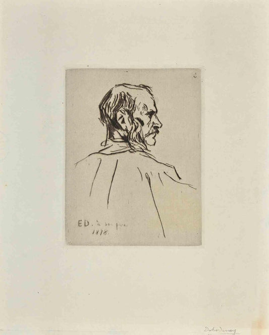 Portrait, Original Dryppoint, 1818