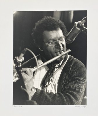 Portrait Photo of Anthony Braxton by Rolf Hans, 1990-QFT-902319