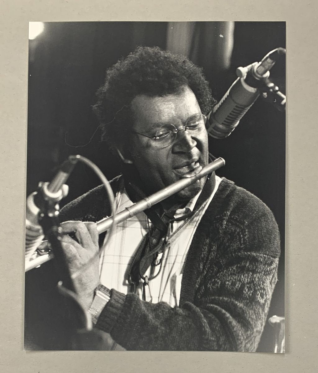 Portrait Photo of Anthony Braxton by Rolf Hans, 1990