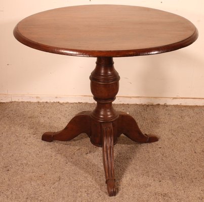 Portuguese Pedestal Table, 1800s-HPU-1723081