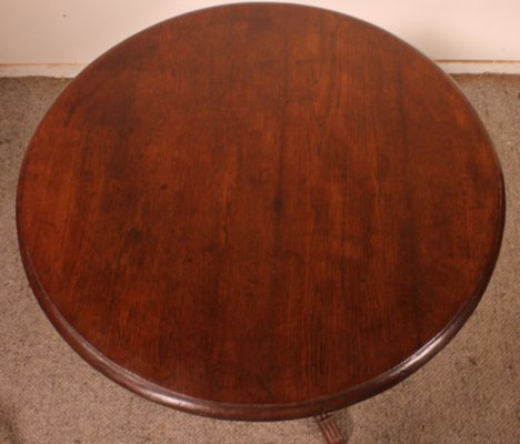 Portuguese Pedestal Table, 1800s-HPU-1723081