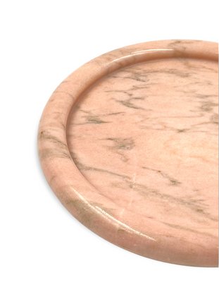 Portuguese Pink Centerpiece Tray by Sergio Asti for Up&up, Italy, 1970s-TXN-1417121