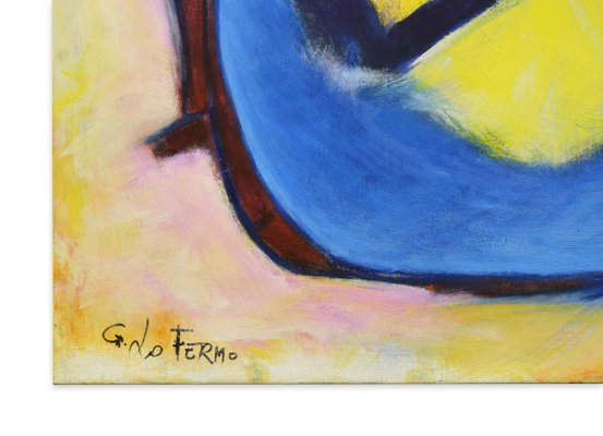 Post-Cubism - Oil Painting 2016 by Giorgio Lo Fermo 2016-ZCI-756077