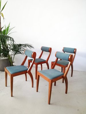 Post Modern Chairs from Bross Italy, 1980s, Set of 4-UIW-1134148