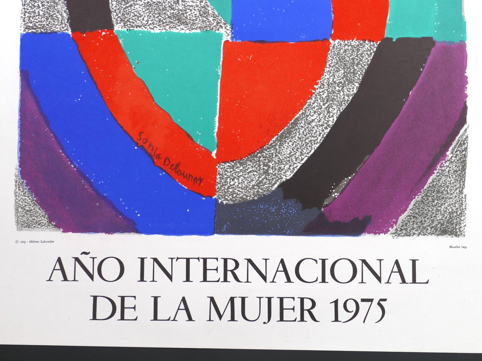 Poster by Sonia Delaunay, 1970s