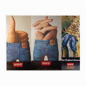 Poster Levis by Young & Rubicam, 1976, Set of 3-SIH-2016836