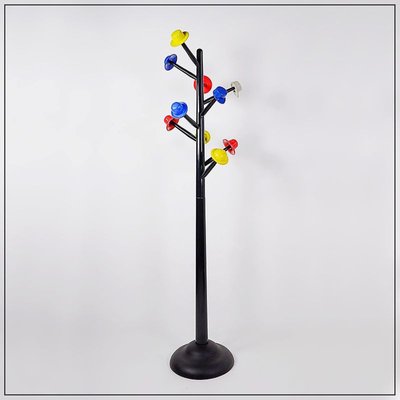 Postmodern Albero dei Cappelli Coat Stand by Ugo Nespolo for Origlia, 1978-JG-1797159