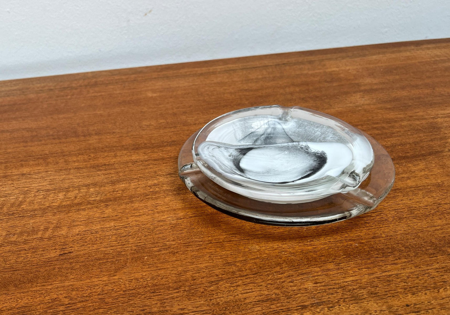 Postmodern Art Glass Ashtrays by Hans Jürgen Richartz for Richartz Art Collection, 1980s, Set of 2