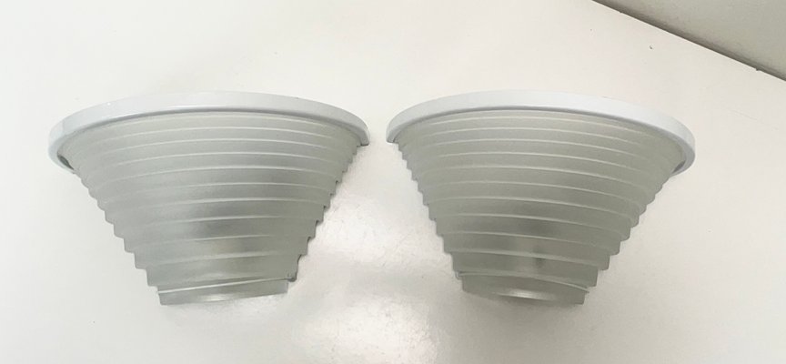 Postmodern Artemide Egisto Sconces by Angelo Mangiarotti, Italy, 1980s, Set of 2-WZZ-1393922