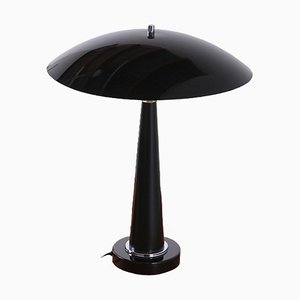 Postmodern Black UFO Table Light by Hala, 1980s-XT-1362361