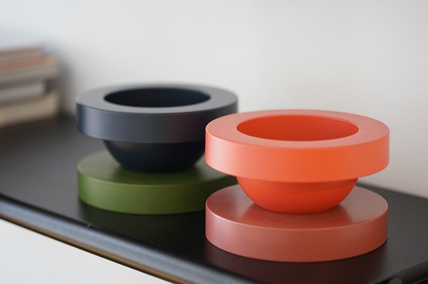 Postmodern Bowl by Ettore Sottsass for Marutomi, 1997-XNJ-1306136