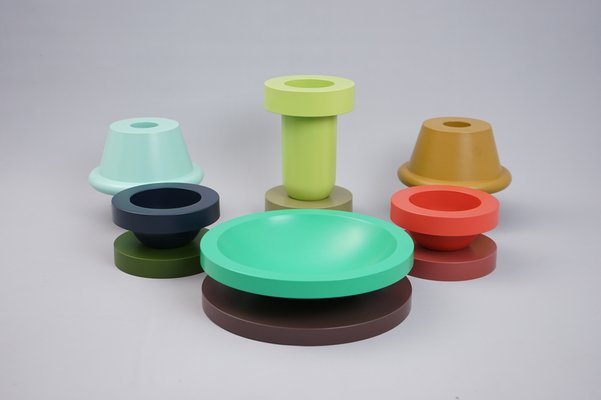 Postmodern Bowl by Ettore Sottsass for Marutomi, 1997-XNJ-1306136