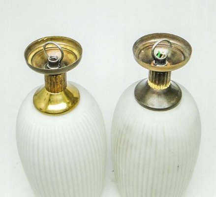 Postmodern Ceilling Lamps, Poland, 1950s, Set of 2-BKO-1423084