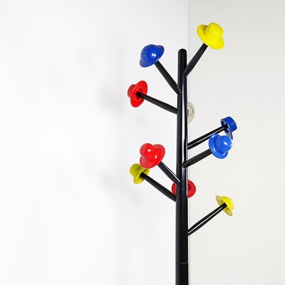 Postmodern Coat Stand Tree of Hats by Ugo Nespolo for Origlia, 1978-NYF-2019223