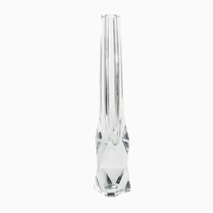 Postmodern Crystal Vase attributed to for Zelezny Brod Glassworks, Former Czechoslovakia, 1950s-BKO-1824373