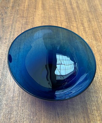 Postmodern Danish Crystal Glass Bowl by Anja Kjaer for Royal Copenhagen-UAH-1705831