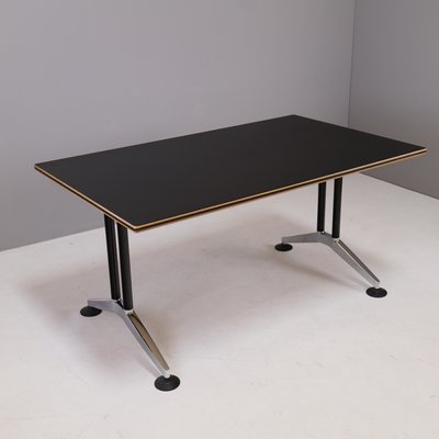 Postmodern Desk in Wood and Linoleum from Wilkhahn-XBF-1345858